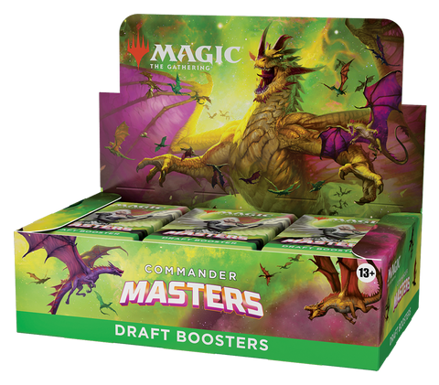 Magic: The Gathering Commander Masters Draft Booster Box - 24 Packs