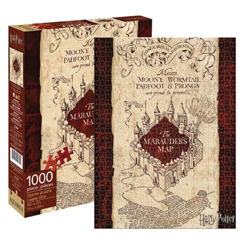 Harry Potter Marauder's Map 1,000 Piece Puzzle