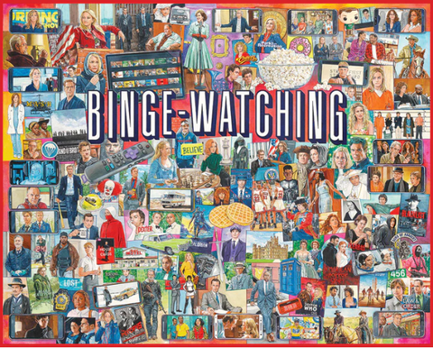 Binge Watching - 1000 Piece Jigsaw Puzzle