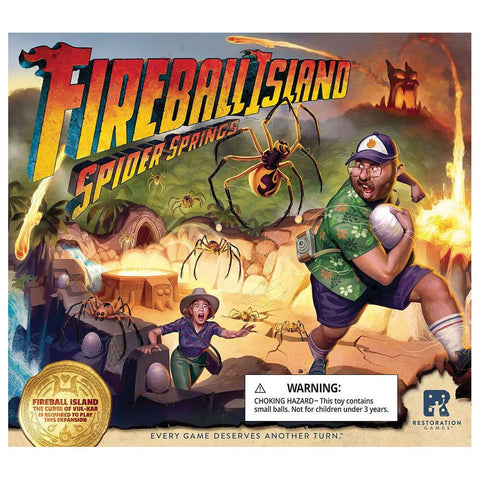 Fireball Island: Spider Springs Expansion