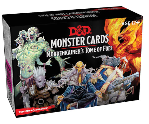 Dungeons & Dragons Monster Cards: Mordenkainen's Tome of Foes (5th Edition)