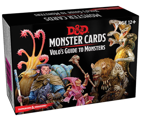 Dungeons & Dragons Monster Cards: Volo's Guide to Monsters (5th Edition)