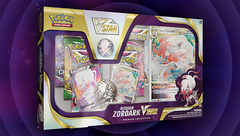Pokémon TCG: Hisuian Zoroark VSTAR Premium Collection