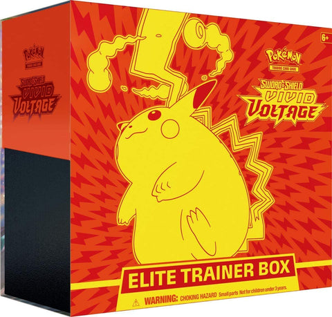 Pokemon Sword & Shield — Vivid Voltage Elite Trainer Box